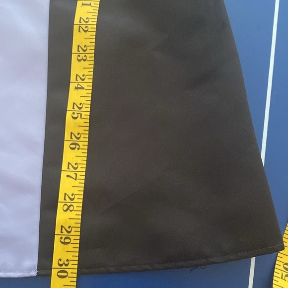 Jessica McClintock Black and Pink Asymmetrical Strapless Juniors Dress 5 / 6 - Picture 10 of 10